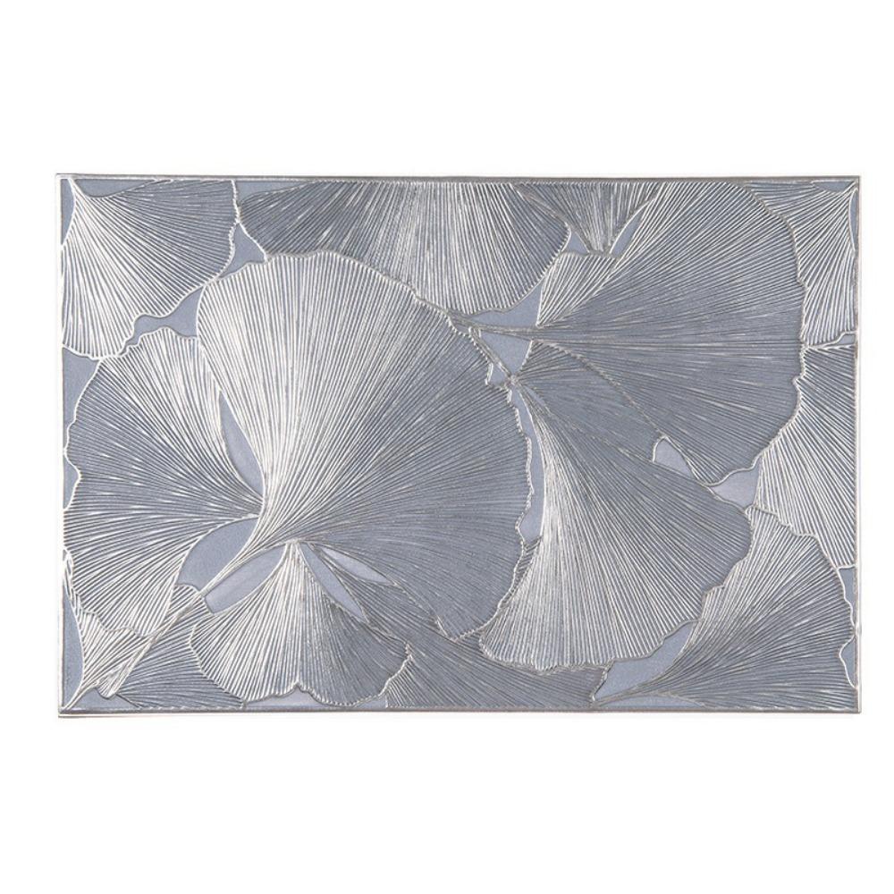 PVC Meal Mat Rectangle Dinning Table Mat Light Luxury Drain Mat Home Hotel Decoration