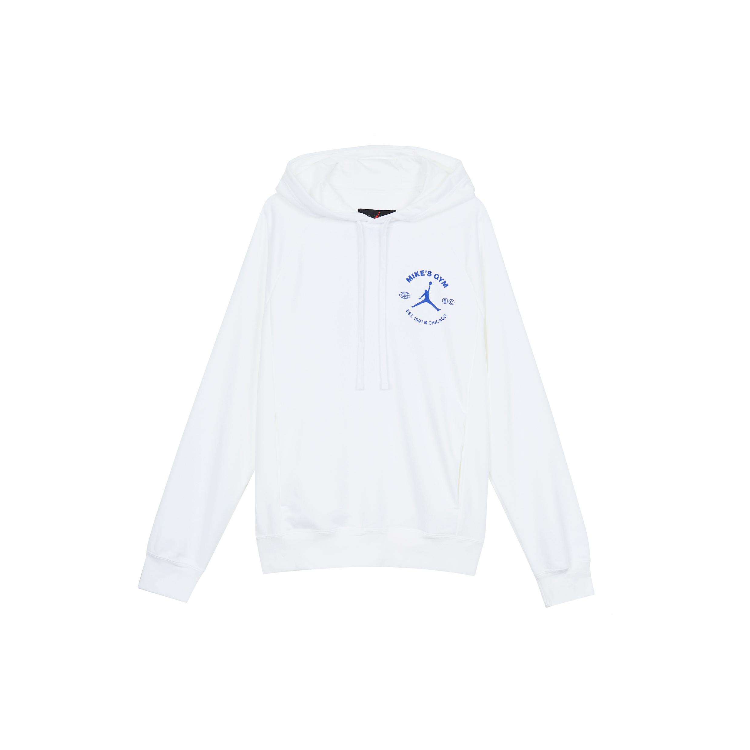 Jordan Sweatshirts Men s White Hooded Moderate Regular DV1291-100 S
