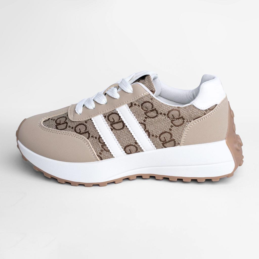 Thick-soled Small Waist Embroidered Forrest Gump Shoes Women's 2025 New Retro Versatile Comfortable and Lightweight Casual Sports Shoes