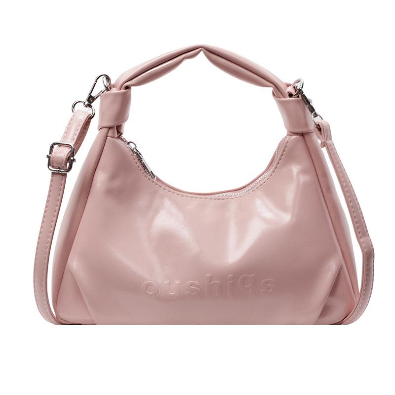 Women's Bag Summer New Pleated Fashion Popular Shoulder Messenger Bag Portable Commuter Texture