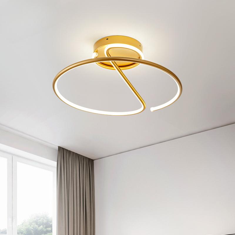 Bedroom LED ceiling light modern living room LED light Nordic luxury home decoration study room eye protection lighting fixtures