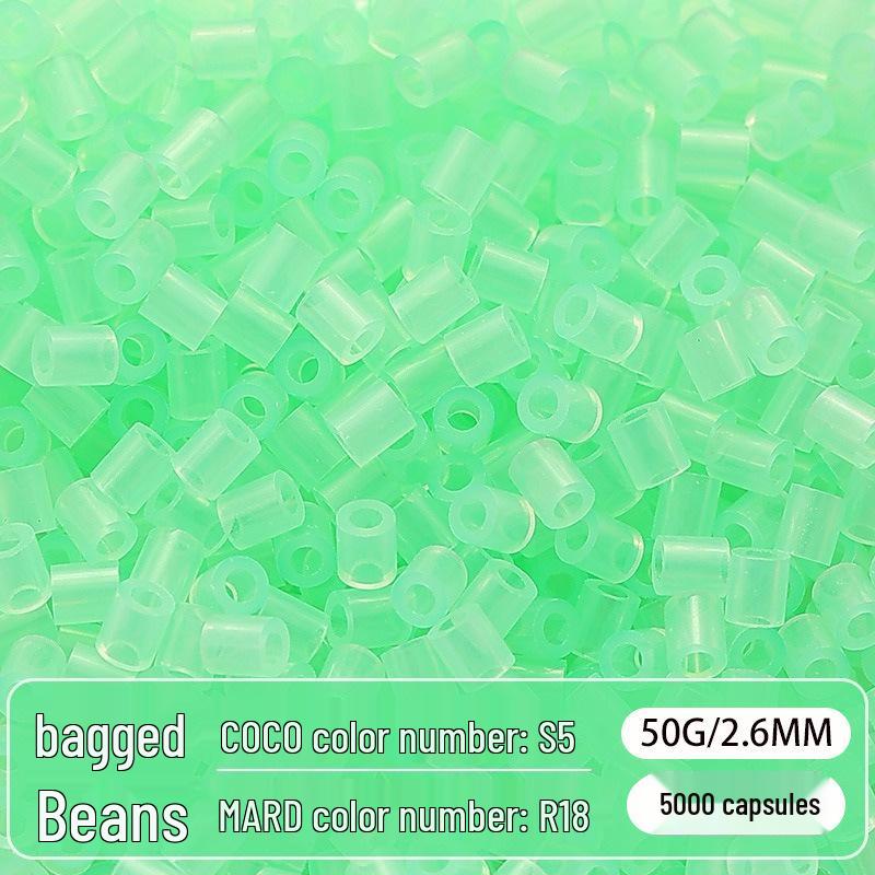 Mard Family Perler Beads P Series Pearlescent Colors 2.6mm Refill Pack - 50g Fused Beads