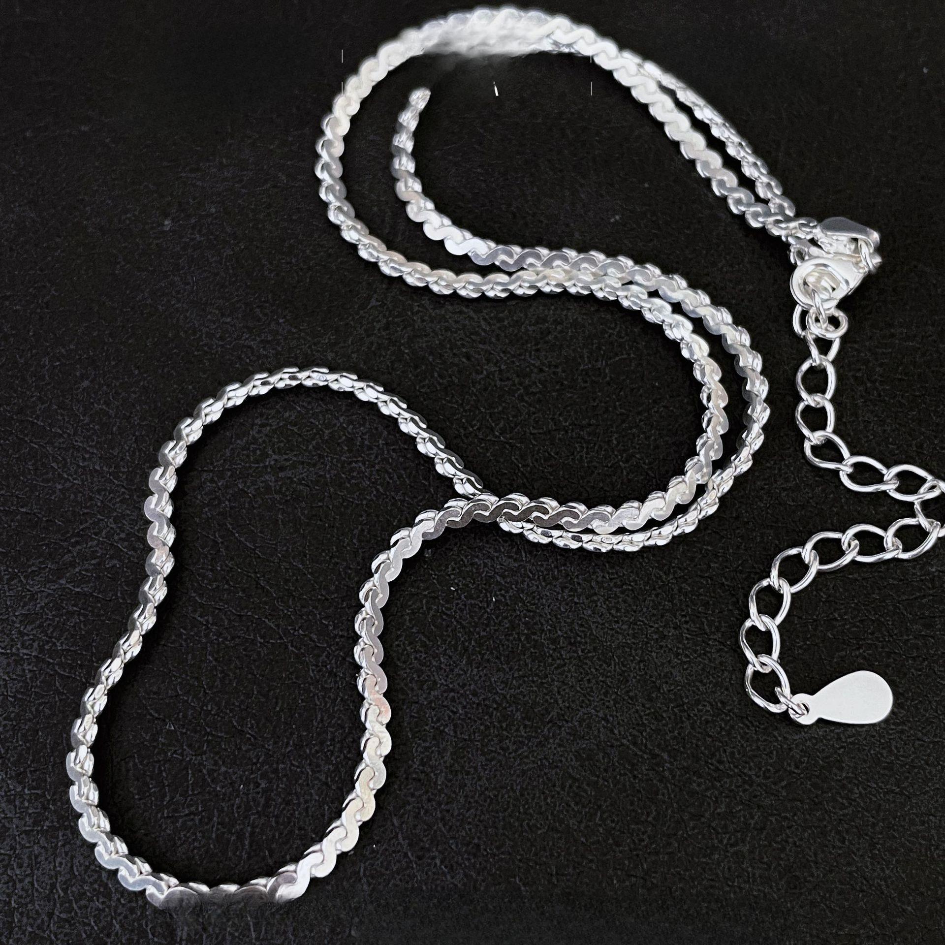 

Ожерелье из витой двойной нити для женского меньшинства, дизайн на Новый год