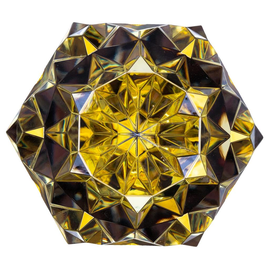 Miyabi Truck Accessories Truck Parts Truck Interior Original Shift Knob - MIYABI - 270mm [10/12X1.25][12X1.75] Smoke/Yellow MI-MIN270-SMYE