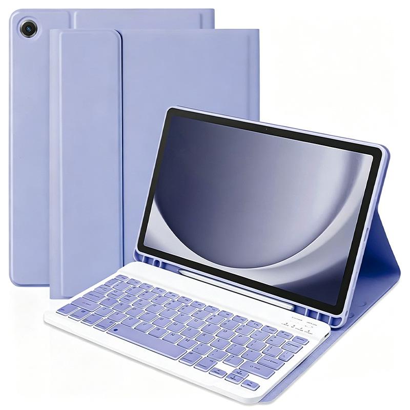 Samsung Tab A8 10.5” Tablet Case with Seven-Color Backlit Bluetooth Keyboard