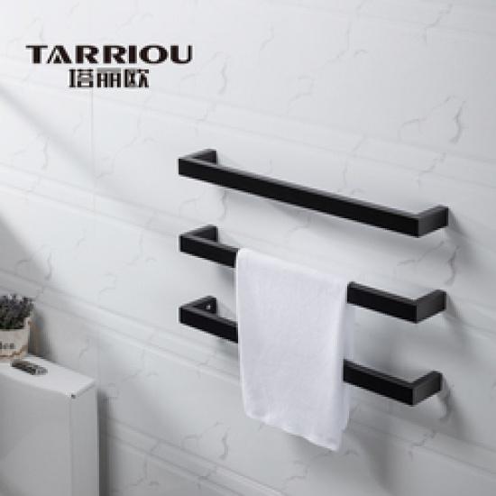 

TARRIOU Черный матовый полотенцесушитель для