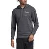 Adidas Terrex Logo Hooded Pullover Sweatshirt Men Outerwear Gray FJ5039