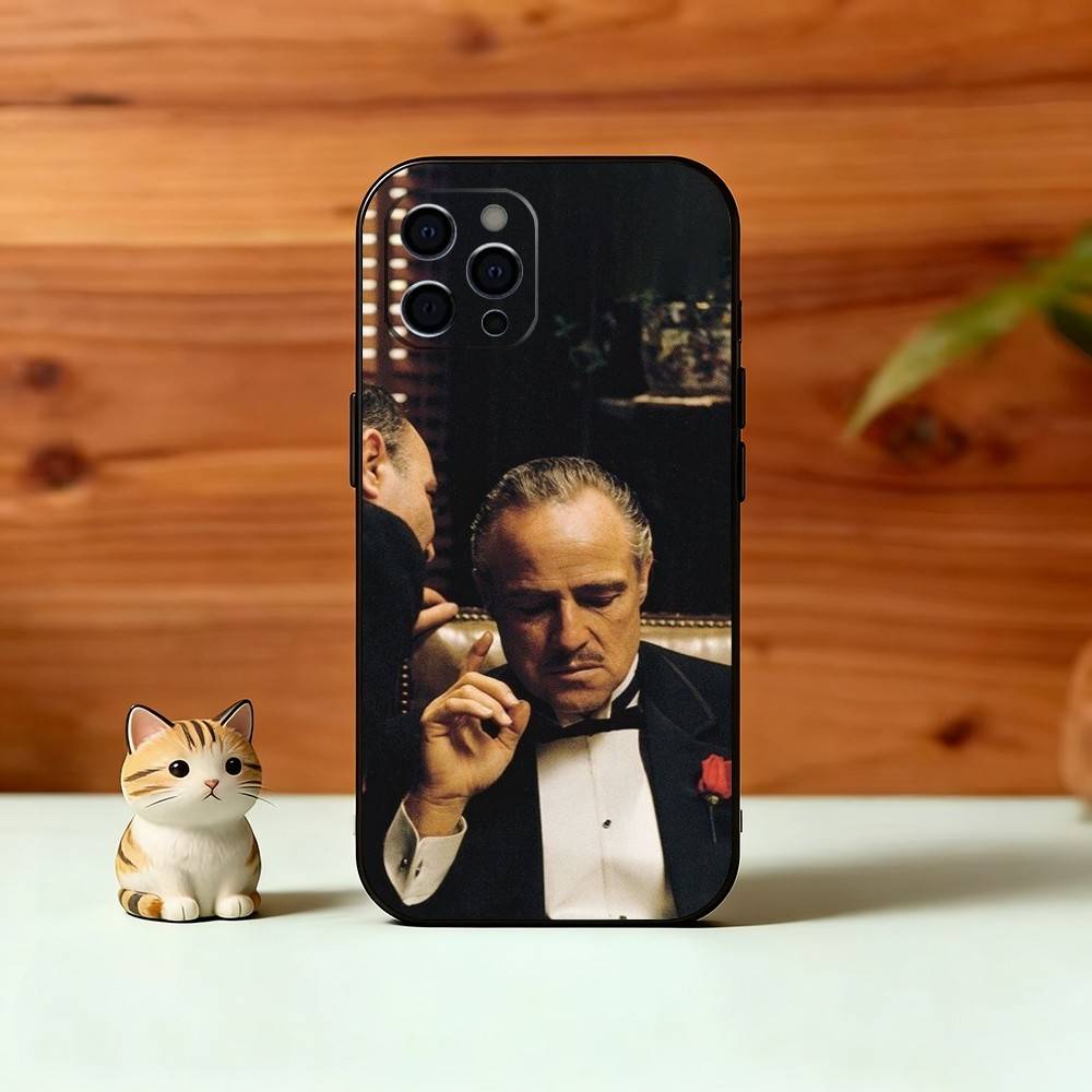 

God-father Andolini Phone Case For iPhone 17, 16,15,14,13,12,11 Plus,Pro Max, Others Soft Black Cover iPhone13PROMAX
