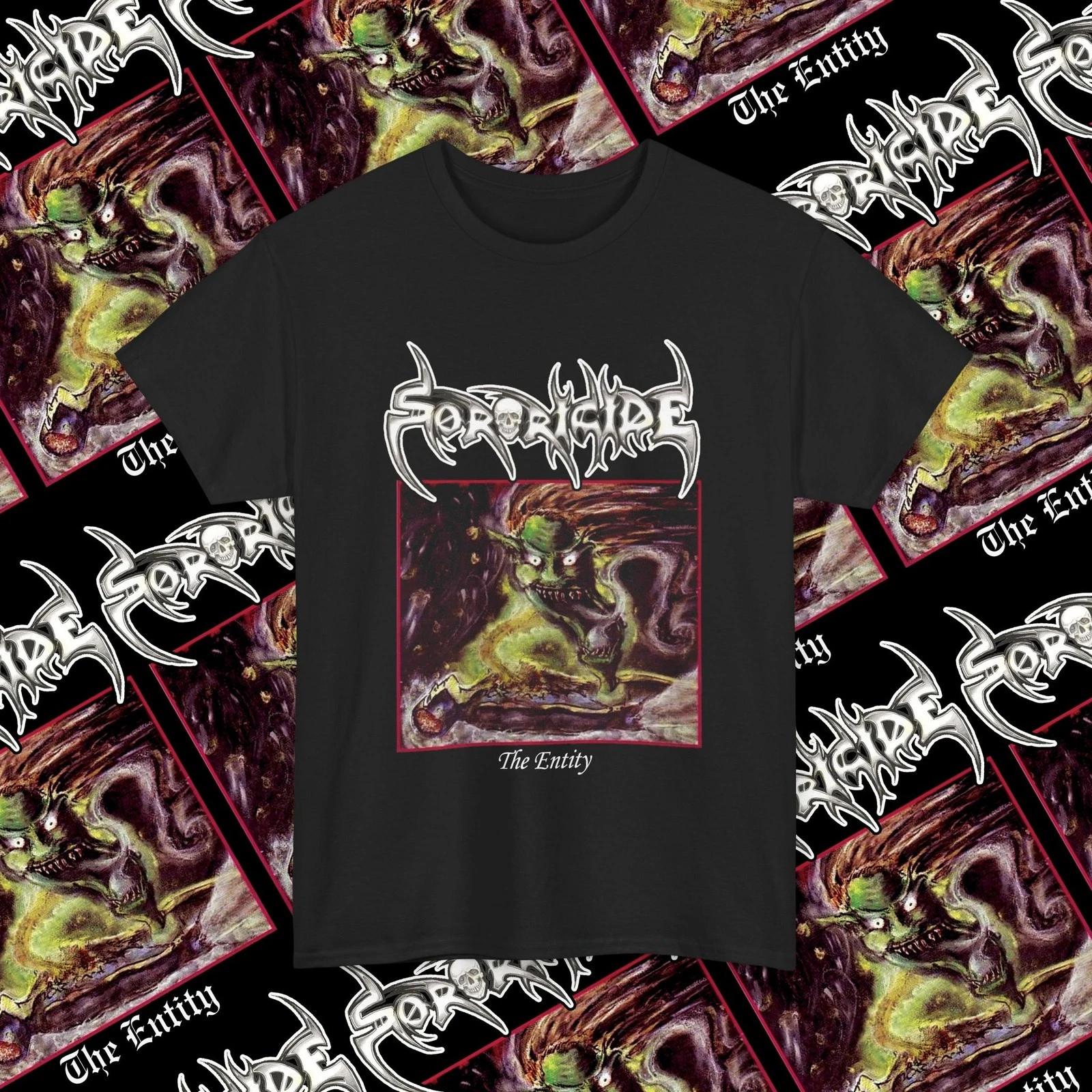 Sororicide “The Entity” Death Metal Band T-Shirt, Old School Metal Shirt 3XL
