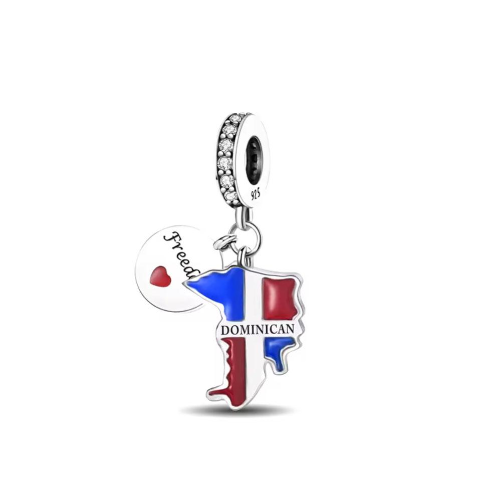 Europe New Copper Cross Charm Cute Frog Squirrel Dangle Pendant Bead Fit Original Bracelet Jewelry For Gift