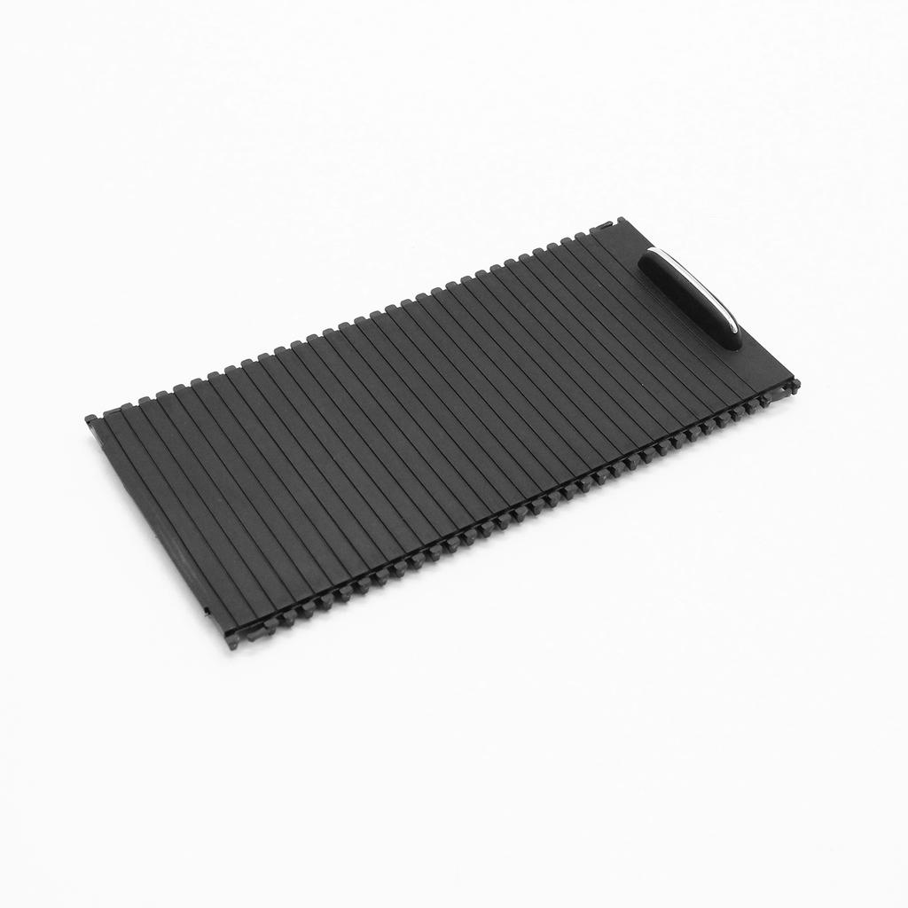 Mittelkonsolen-Rolloabdeckung Mittelkonsolen-Sonnenschutz Ersatz für C-Klasse W204 468076079051 Schwarz ABS PC Direkte Passform OEM