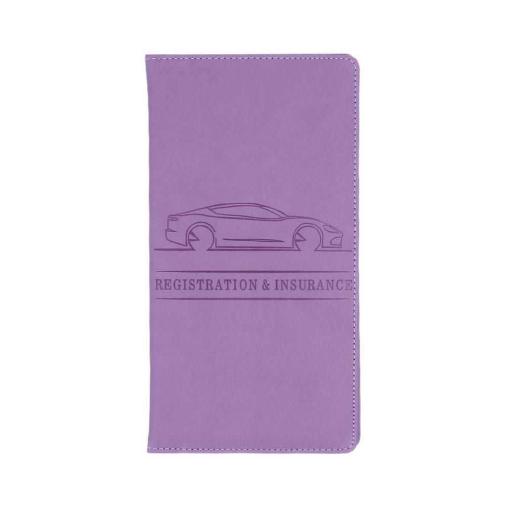 Driver License Cover Magnetic Clasp Insurance Card Holder Vehicle Glove Compartments Waterproof Car Document Holder