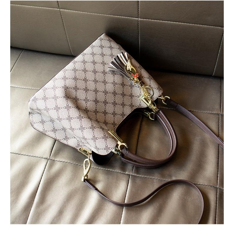 Light Luxury Brand Women's Bag New Style Women's Bag Simple Atmosphere High Quality Temperament Handbag Tote Bag Commuter Bag