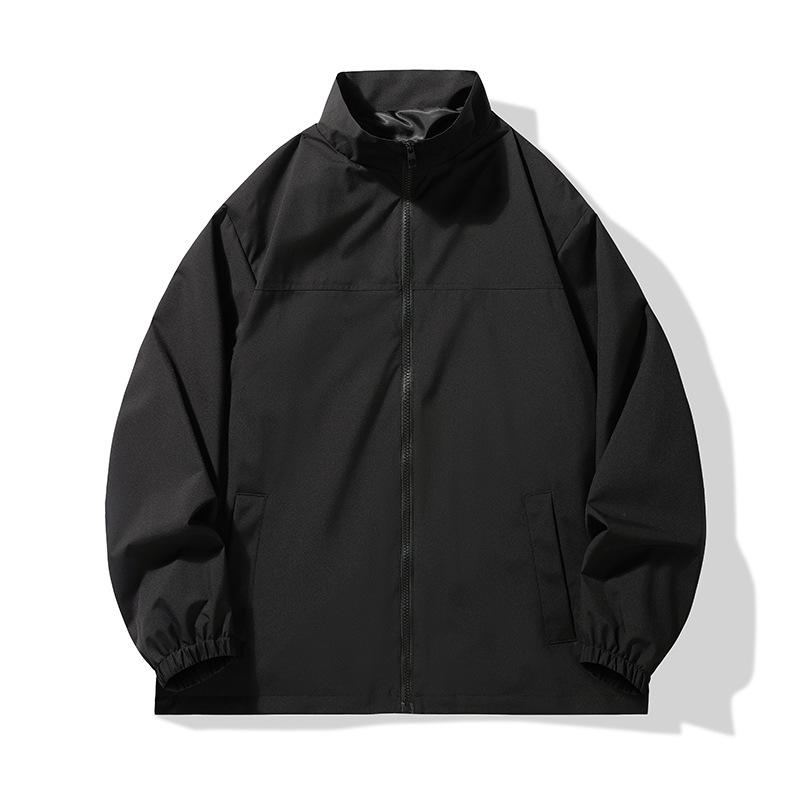 

Casual Men s Jacket Trendy Spring and Autumn Style Functional Wind Outdoor Jacket Stand-up Collar Jacket Mountaineering Suit Ruffian Handsome L