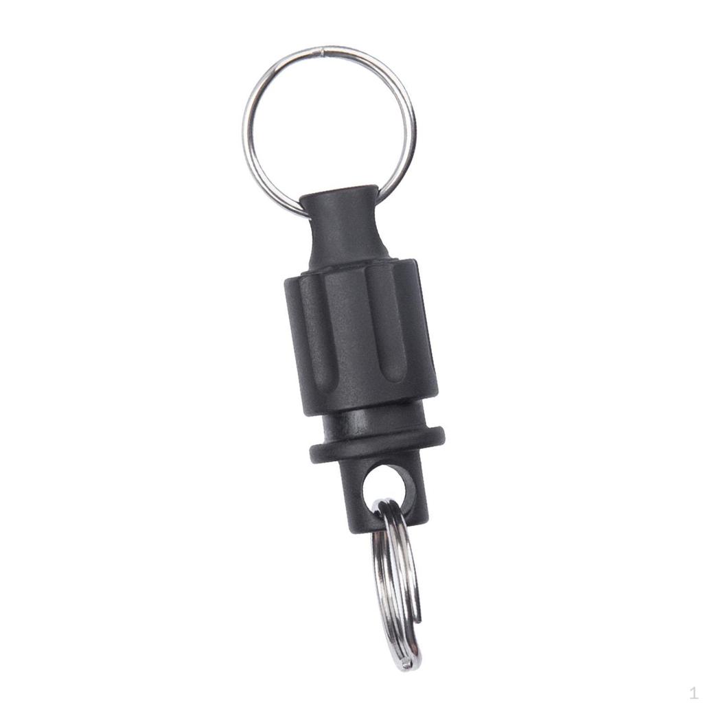 Titanium Quick Release Keychain Car Key Holder with Rings Detachable for Picnic