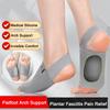 Silicone Arch Support Insoles For Woman Men Flat Foot Corrector Plantar Fasciitis Pain Relief Sleeve Socks Orthotic Insoles