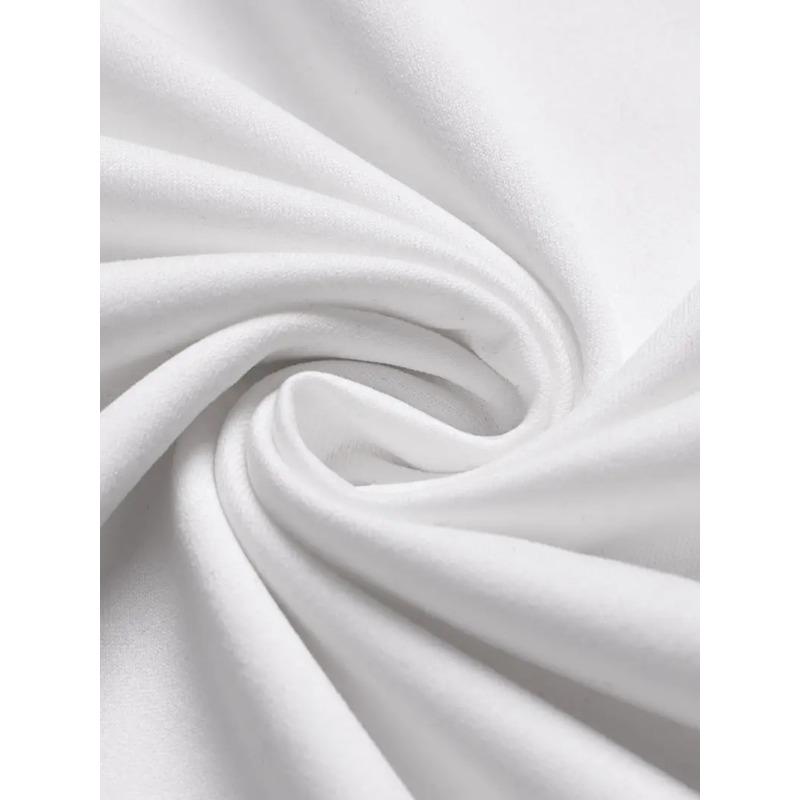 European Size Palm Silhouette Print Men'S Shirt, Casual Short Sleeve Crew Neck T-Shirt for Summer And Spring, Men'S Summer Outdoor Apparel