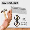 Hammers Mounting Bracket For Skylights Calendar 15inch Plastic Wall Hangers No Tool Required DamageFree Installation All Accessories Provided
