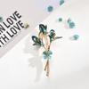 SKEDS Elegant Creative Enamel Flower Daisy Brooch Pin For Women Fashion Sunflower Wedding Party Accessories Corsage Brooches