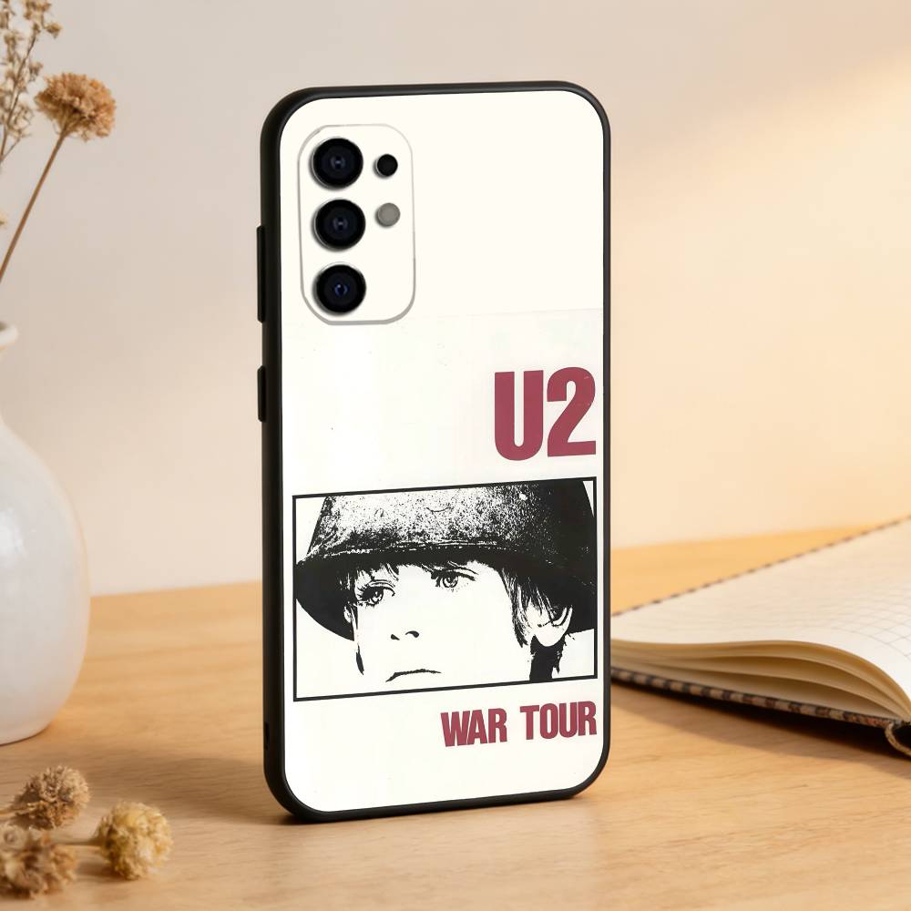U-U2-ES Band Phone Case For Samsung S25,S24,S21,S22,S23,S30,Ultra,S20,Plus,Fe,Soft Silicone Black Cover