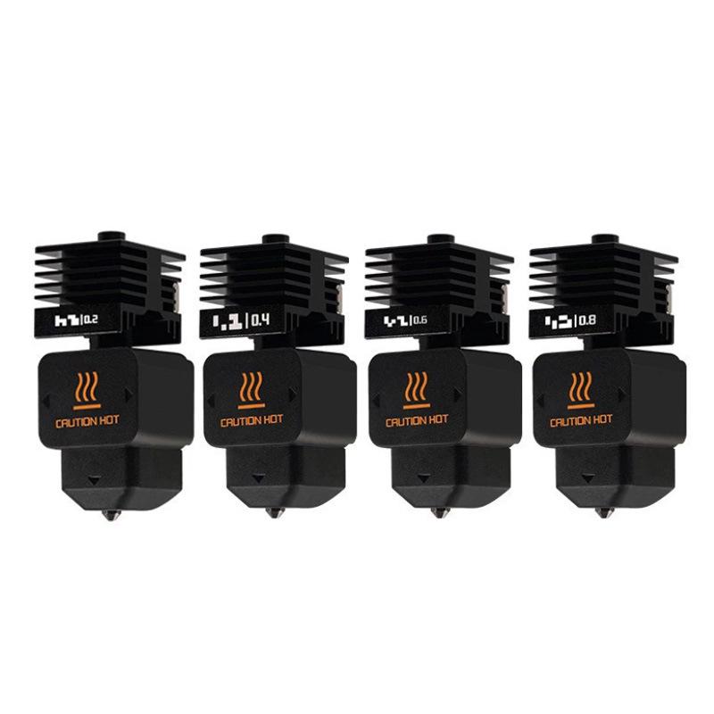 3D Printer Hardened Steel Nozzle - Tuozhu H2D Hotend, Compatible with H2SH2CA1mini