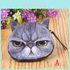 Estuche con Cremallera Versátil de Moda para Mujer con Cara de Gatito Lindo Billetera para Monedas para Niños Bolso de Maquillaje Para Todas las Edades