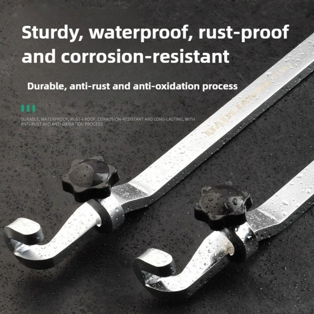 Chrome Vanadium Steel Open End Wrench Cheater Bar 40/50cm Torque Amplifier Device  Hard To Reach