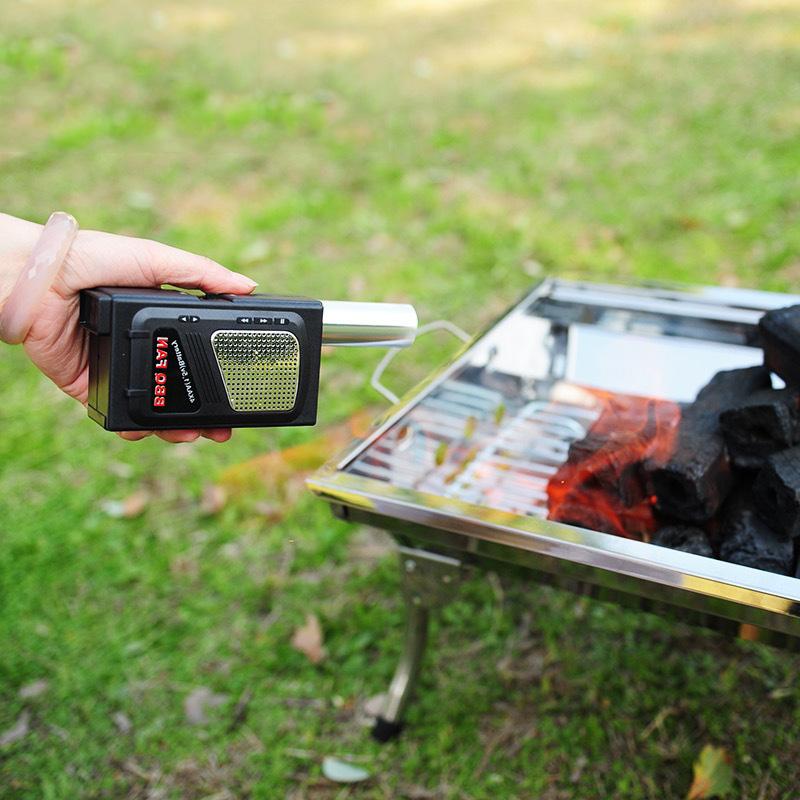 Outdoor Camping BBQ Blower Portable Handheld Fan Picnic Cooking Lighter Tool Barbecue Tools Charcoal Grill Kitchen Utensils