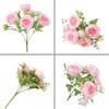 1Pcs Rose Artificial Flowers Bouquet 29CM Fake Flowers for Home Decor Garden Wedding Decoration Outdoor Vase Flower Arrangement