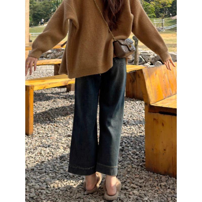 Mm Retro Blue Fat Sister Pear Shapes Denim