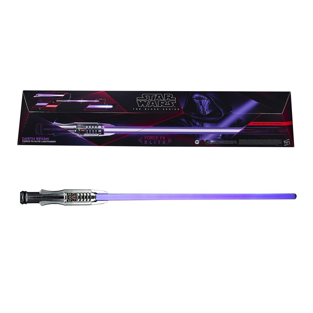 Star Wars Black Series Darth Revan Force FX Elite Lightsaber E8940 with Effects LED/Sound [Used]