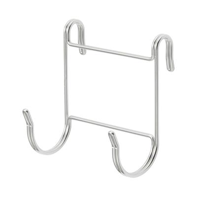 Stainless Steel for Top or Bottom W X D X 83923563 S-Hooks (2-Row) Use, Approx. 6.5cm 4.5cm 6.5cm H,