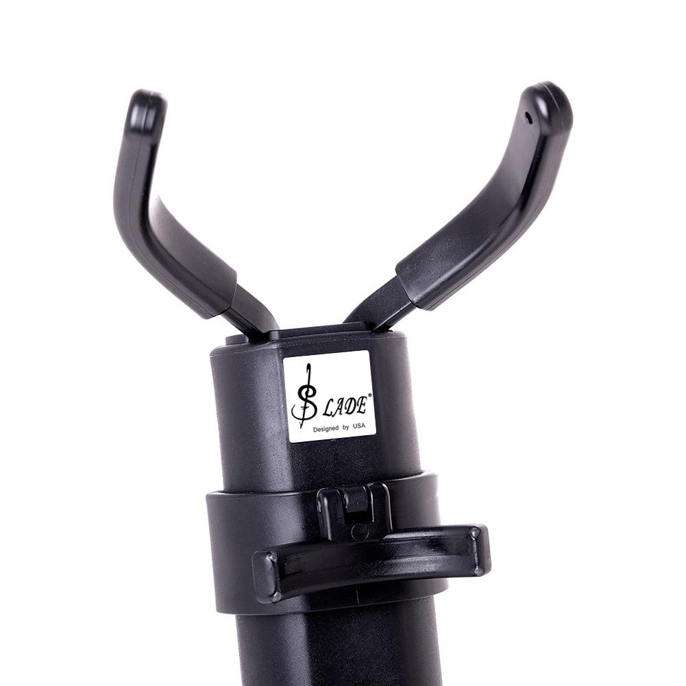 Foldable Alto Saxophone Stand Adjustable Saxophone Tripod Holder Anti-Slip Triangle Base Design Woodwind Protection Accessories