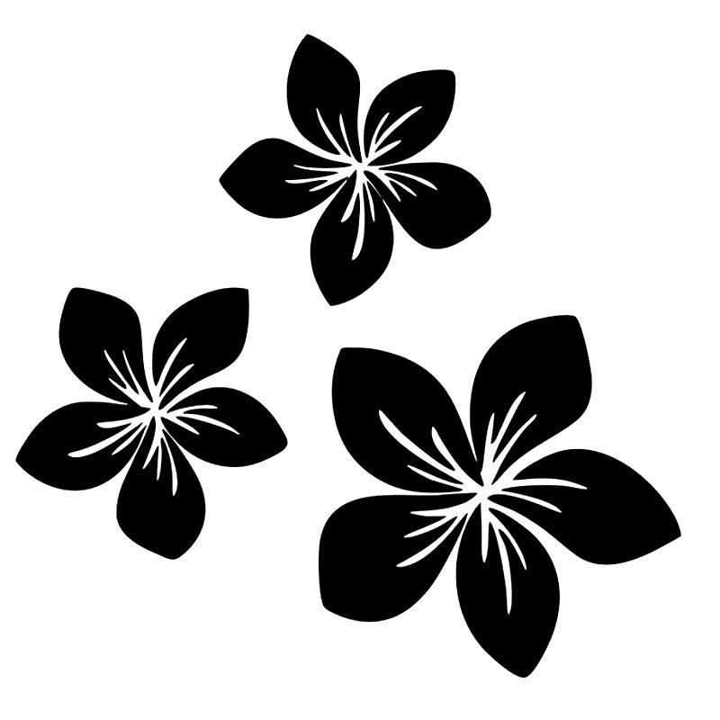 LYKX Car Sticker Flower Brilliant Branches Beautiful Fancy Pattern Automobiles Motorcycles Exterior Accessories Vinyl Decal