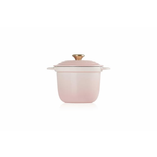 Le Creuset Cocotte Every 18" Cast Iron Enamel Pot with Shell Pin and Light Gold Knobs, Gas, Induction, and Oven Compatible [Official Japanese Product]
