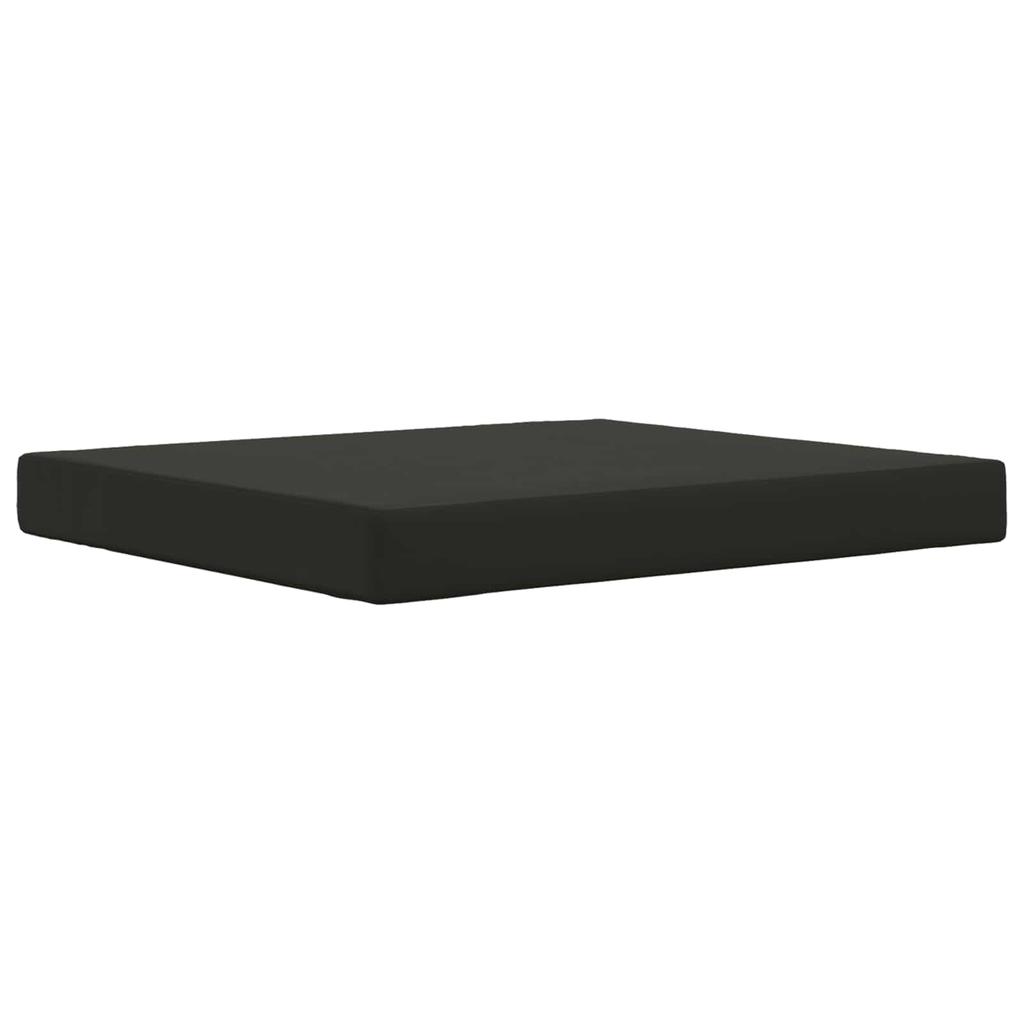 Outdoor Sofa Cushions 2 Pcs Black Polyester