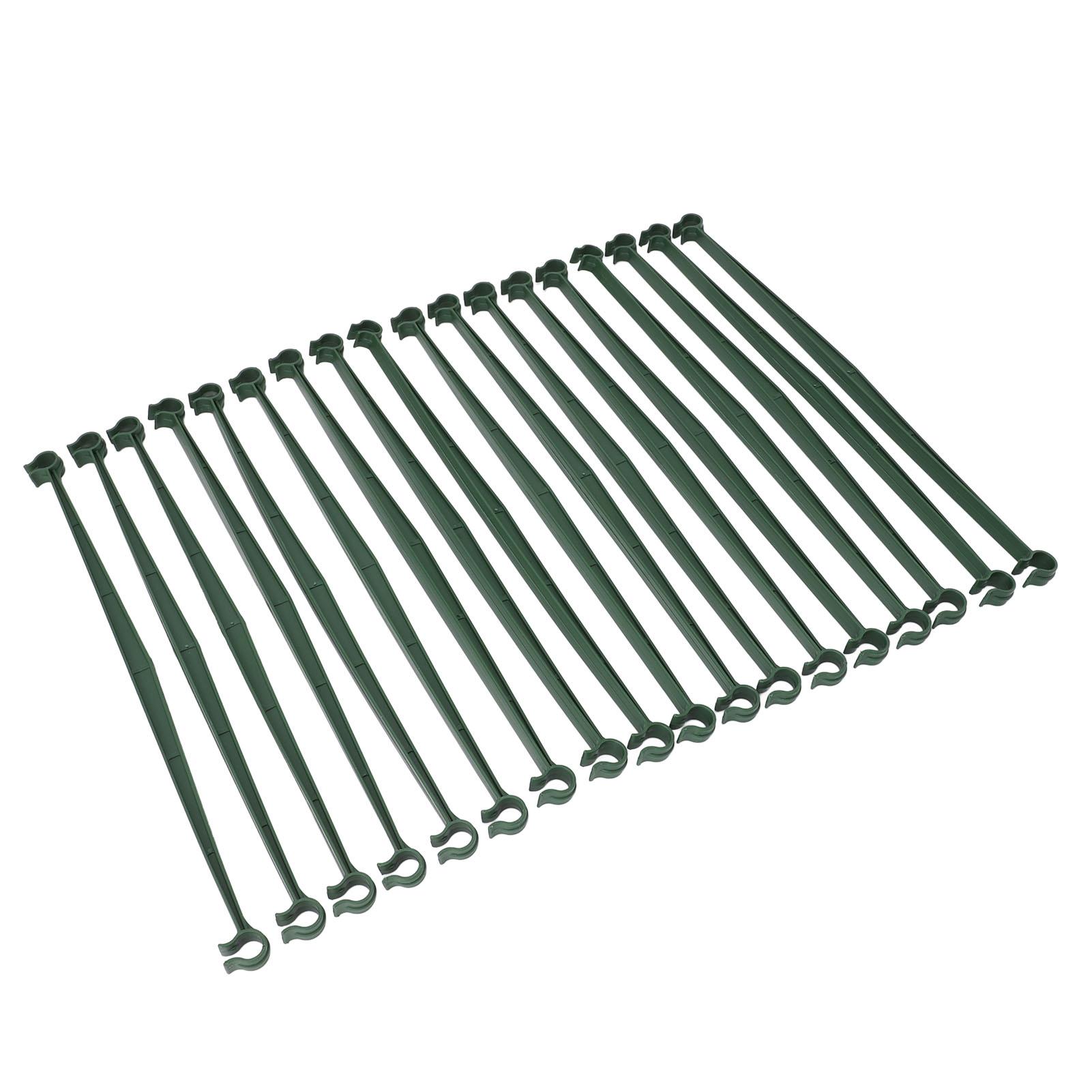 

36Pcs Tomato Cage Stake Arms 11.8in Plastic Expandable Plant Supports Trellis Connectors for Climbing Plants Garden Vegetables