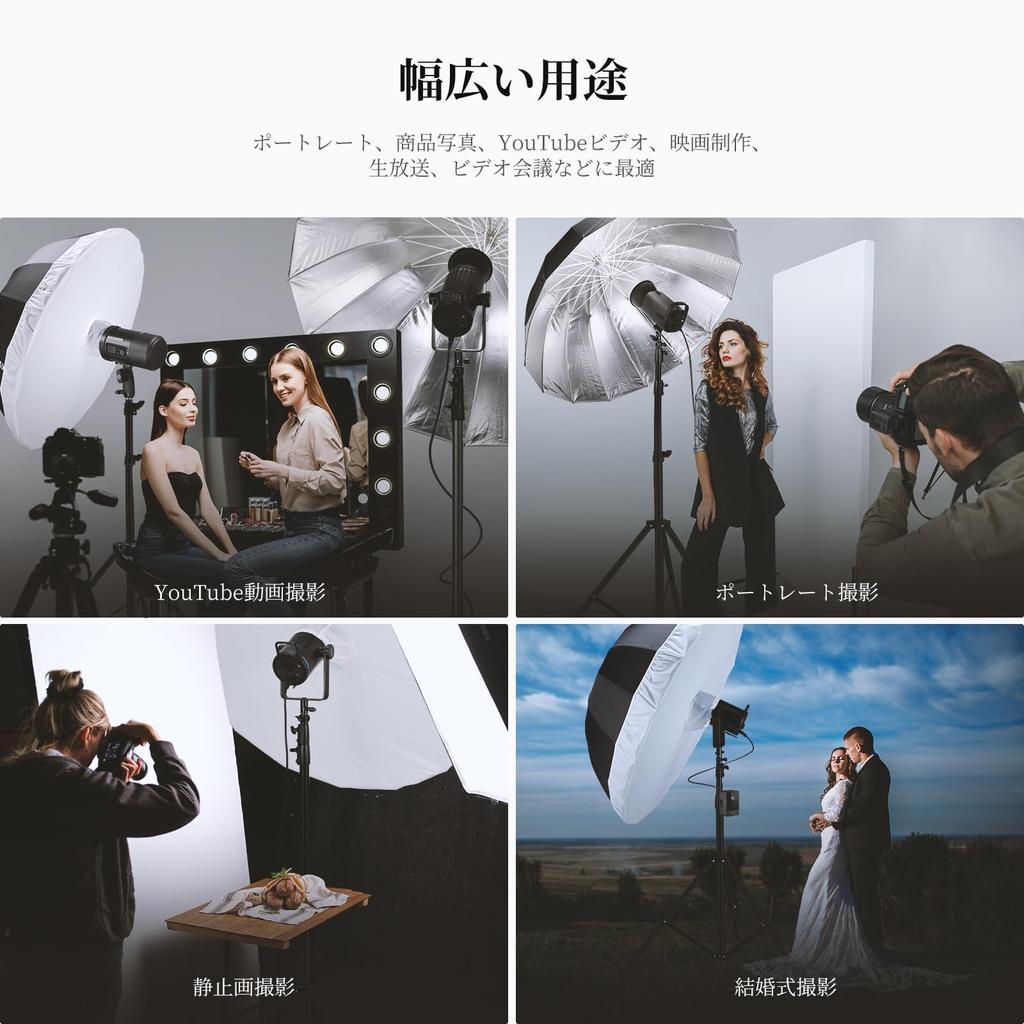 NEEWER Parabolic Reflector Umbrella Photography Umbrella with Silver Soft Lighting Quick Folding for Flash NS4U 71"/180cm Inner/Diffuser Cover/Bag