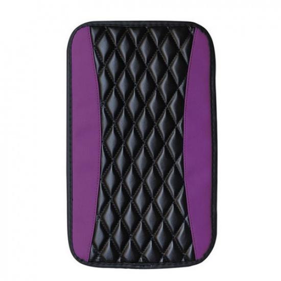 Leather Armrest Pad Cover Center Console Box Cushion Protector Car Accessories