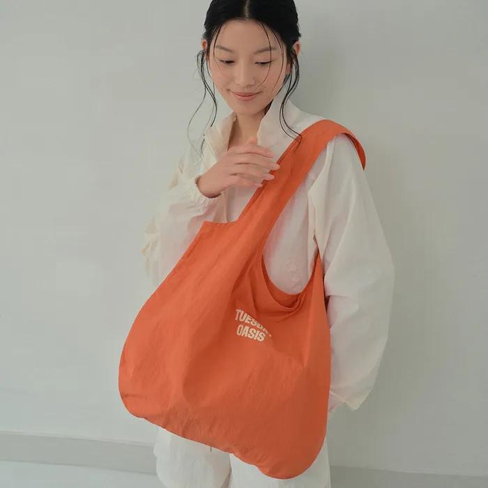 Weekdays Color Nylon Shoulder Bag_ORANGE(WB6AC05)