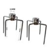 Rotating Fix Fork Barbecue Skewer Oven Accessories Forks Skewer Barbecue Steel Grill Spit Food Bbq Meat Skewer Tool Fork Grill