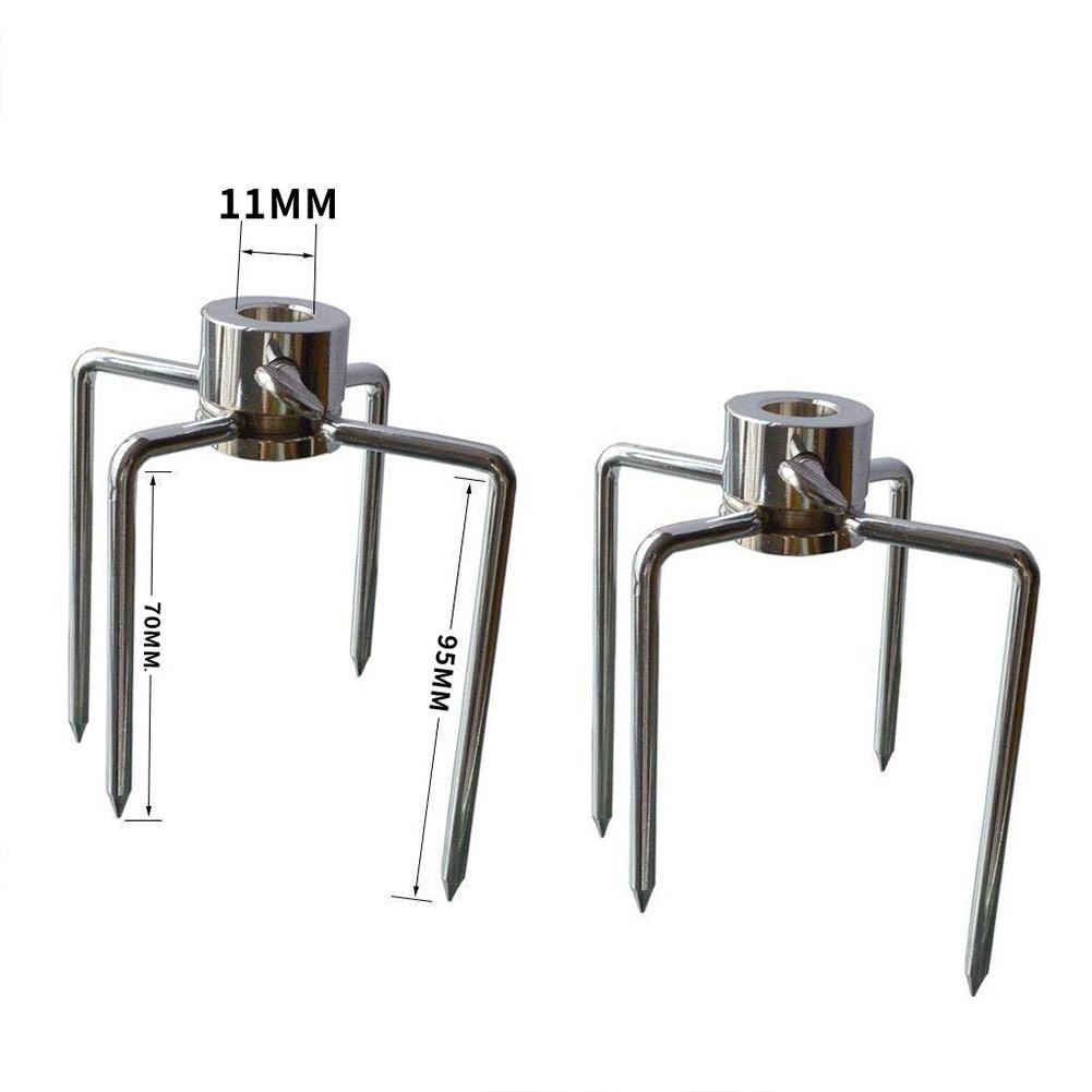 Rotating Fix Fork Barbecue Skewer Oven Accessories Forks Skewer Barbecue Steel Grill Spit Food Bbq Meat Skewer Tool Fork Grill