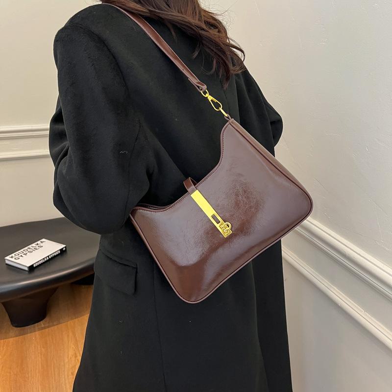 Retro Achseltasche für Damen - Winter 2025 High-End Mode Schultertasche