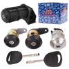Commutateur d'allumage Ford Escort + 2 Inserts de serrure + Serrure de coffre, Ensemble