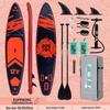 Inflatable SUP Board - Koi Design Paddleboard for Beginners