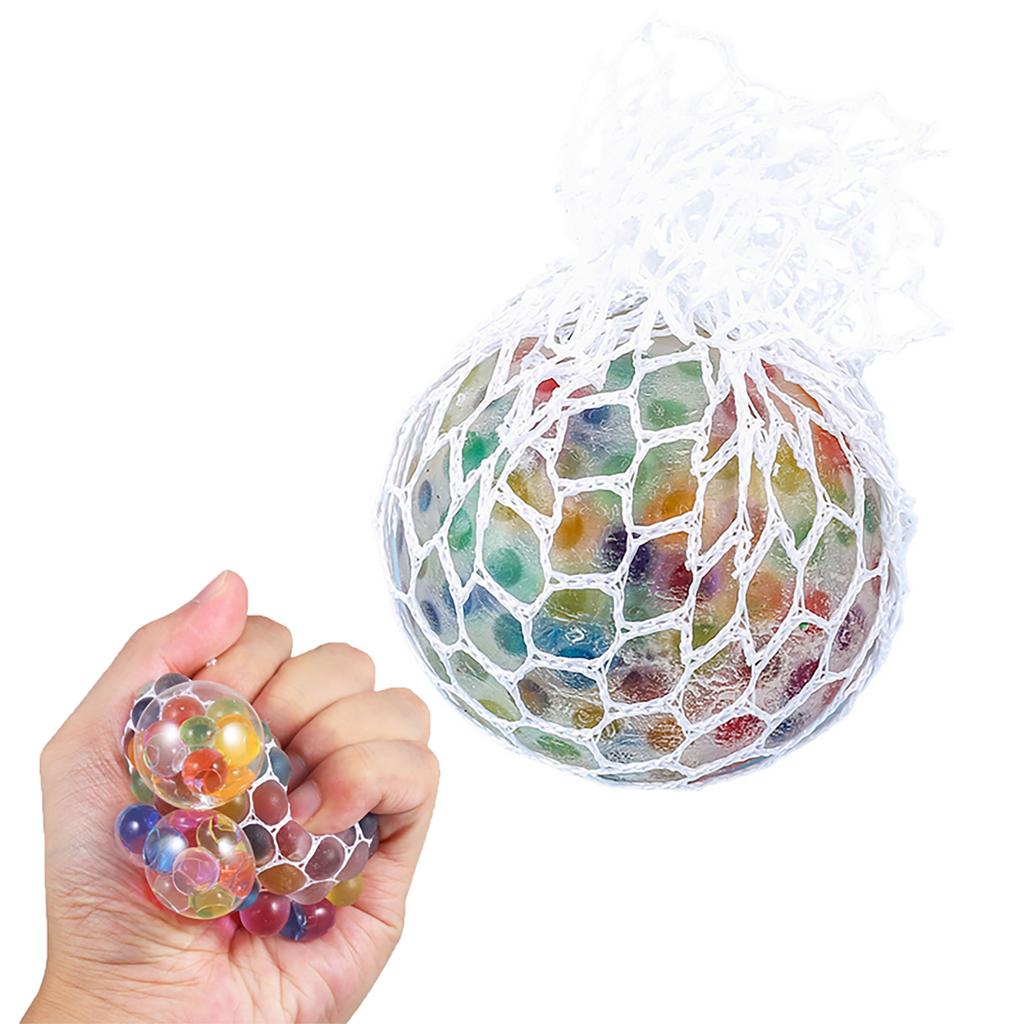 Creative Release Ball, Stress Relieving Grape Ball, Pinching Toy, Crystal Colored Beads, Stress Relieving Artifact, Prank Gift
