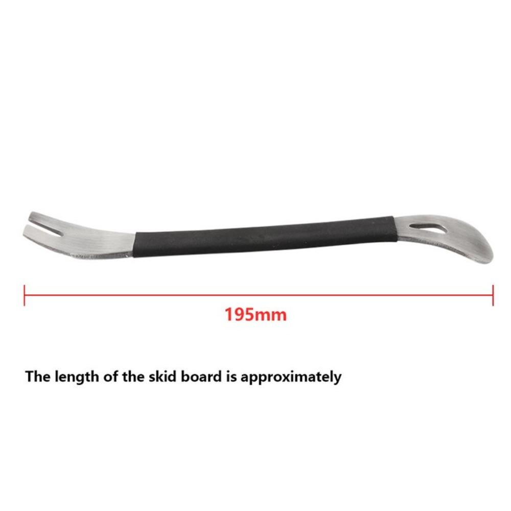 

Инструменты для ремонта мотоциклов Инструмент для разборки Нержавеющая сталь PryClip Rocker Crowbar Bar Разборка дверной панели Pry Panel Interior чёрный