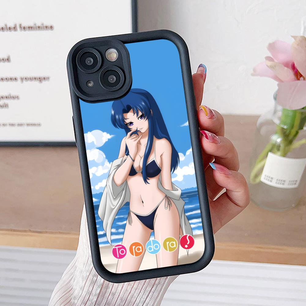 Toradora Kawashima Phone Case for iPhone 17 16 15 14 13 12 11 Air Pro Max Plus Black Soft TPU Shockproof Cover