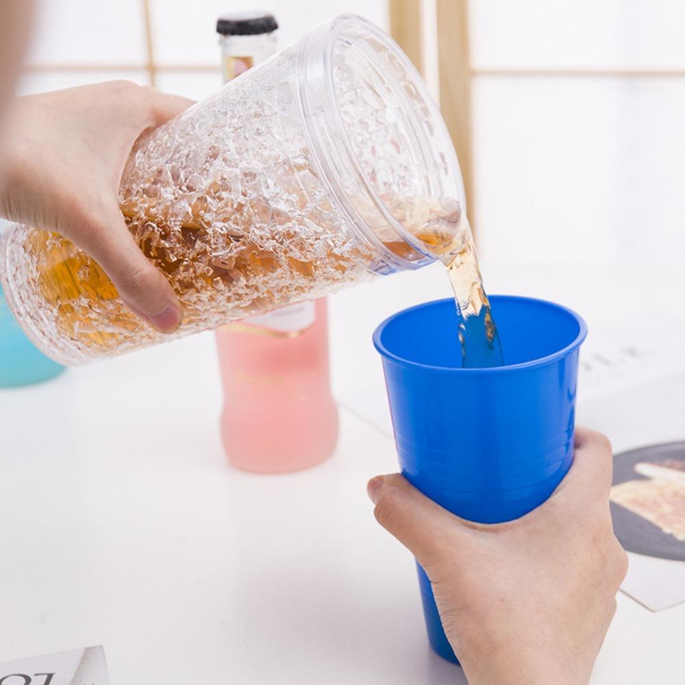 230/380 ML Drinking Cups Reusable Water Mug Party Drinkware Colorful Plastic Cups  Kids