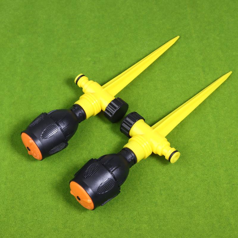 2 Sets/lot Garden Sprinkler 360 Degree Rotation Irrigation Watering System Plant Watering Sprinkler For Agriculture Lawn Farm